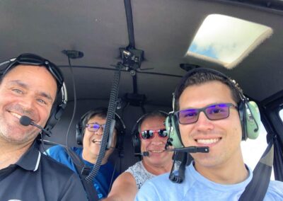 Tour d'hélicoptère en groupe